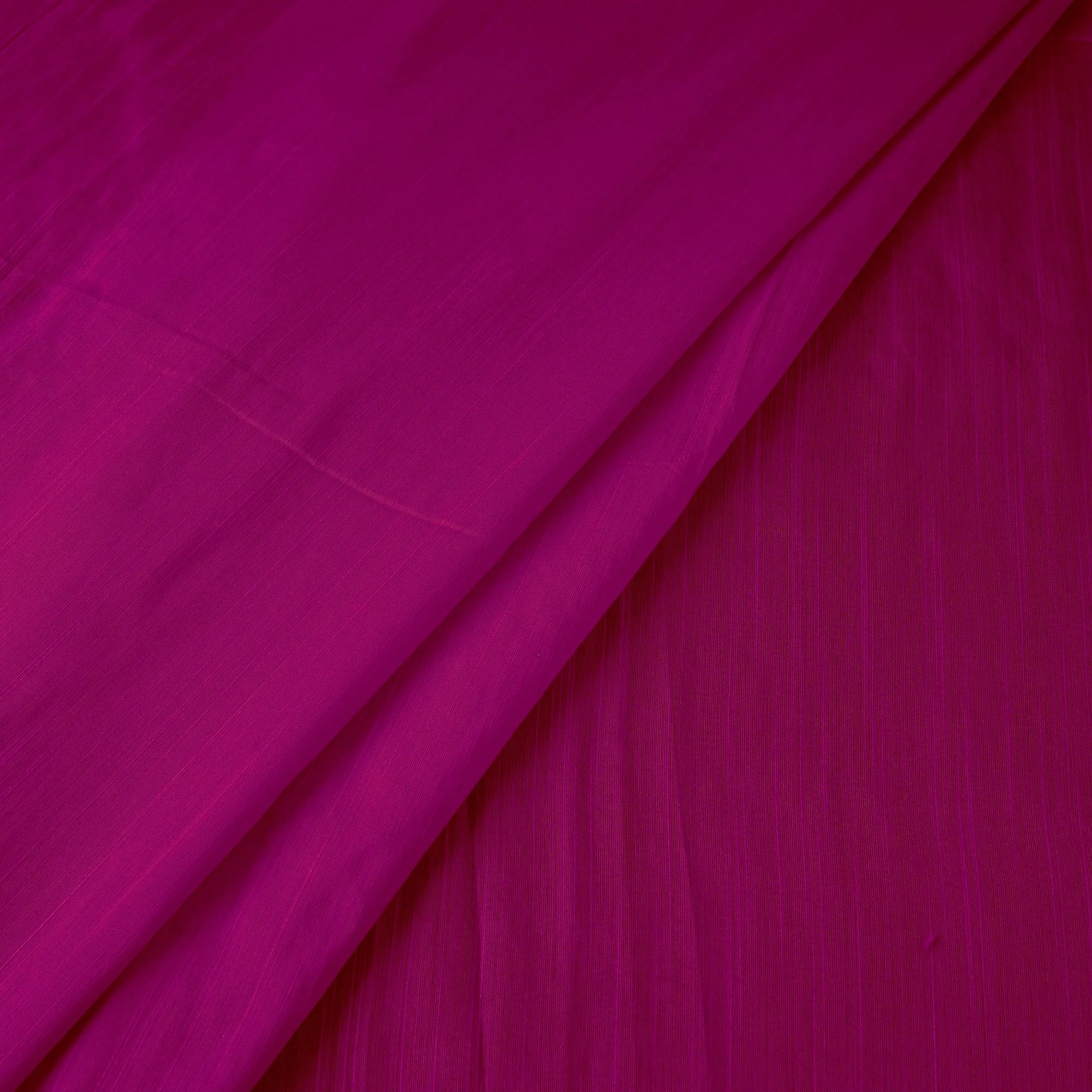 Pink - Slub Silk Plain Fabric 14 - Image 2