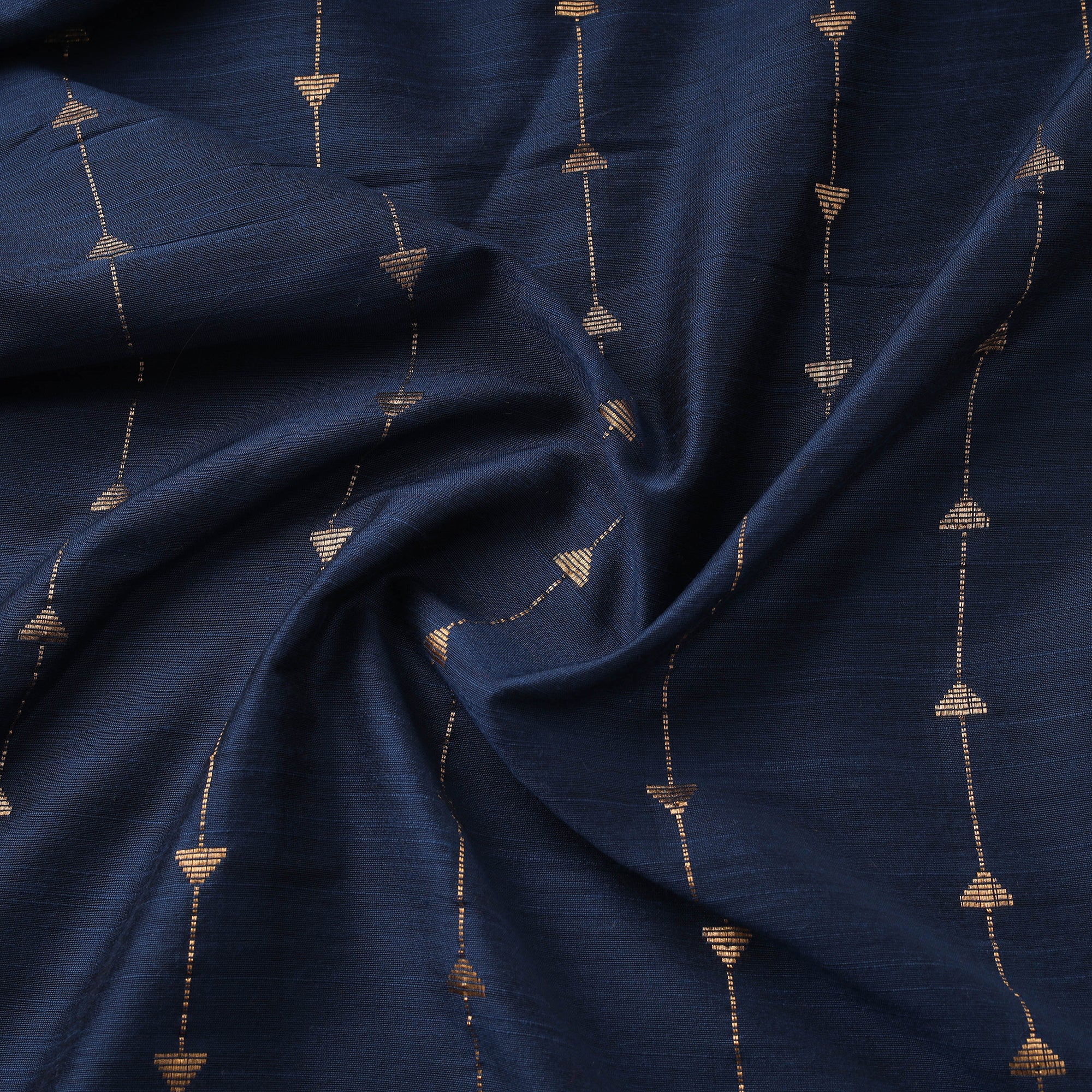Thread Buti Spun Dupion Viscose Silk Plain Fabric 07 - Image 3