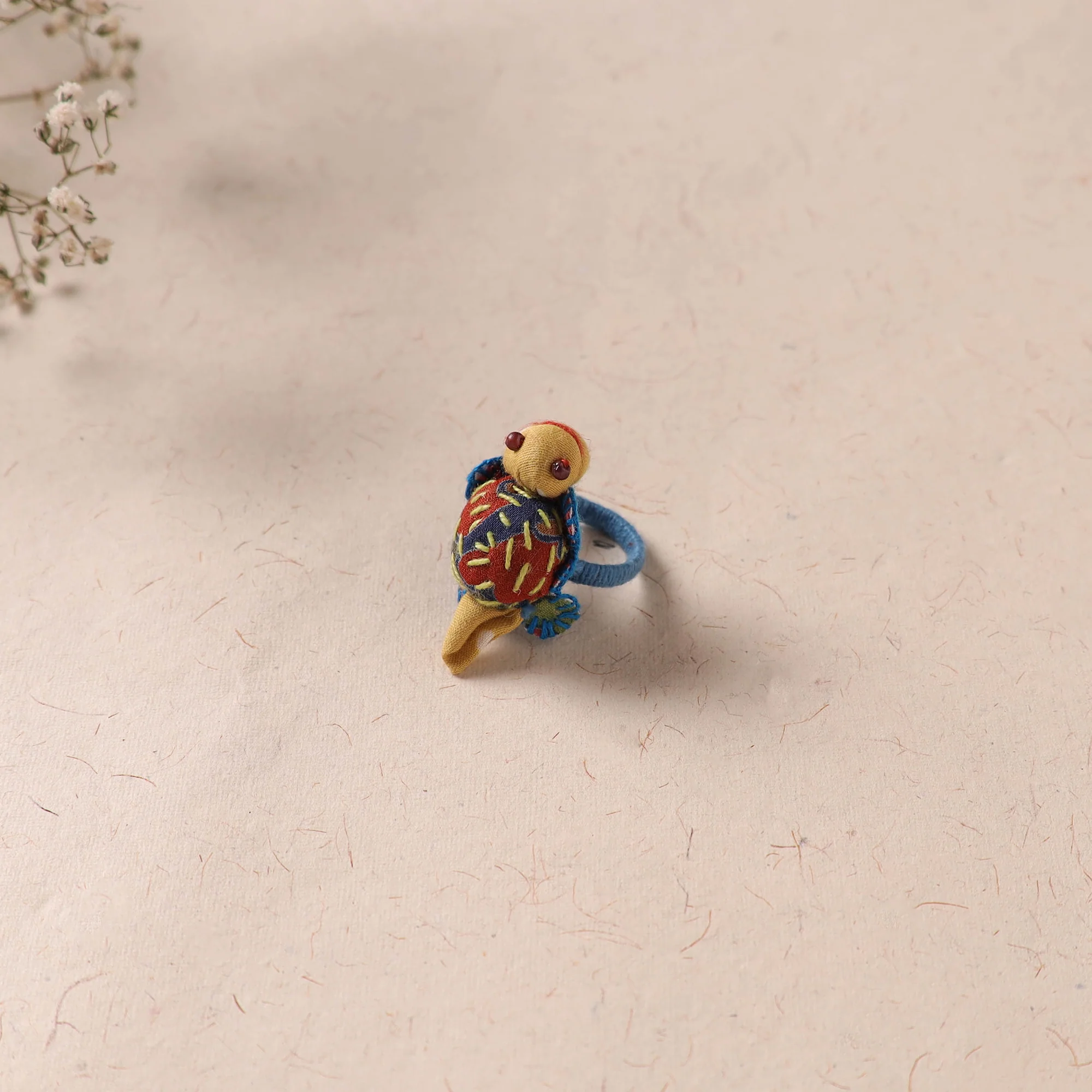 Tortoise - Handmade Fab Artwork Ring 06