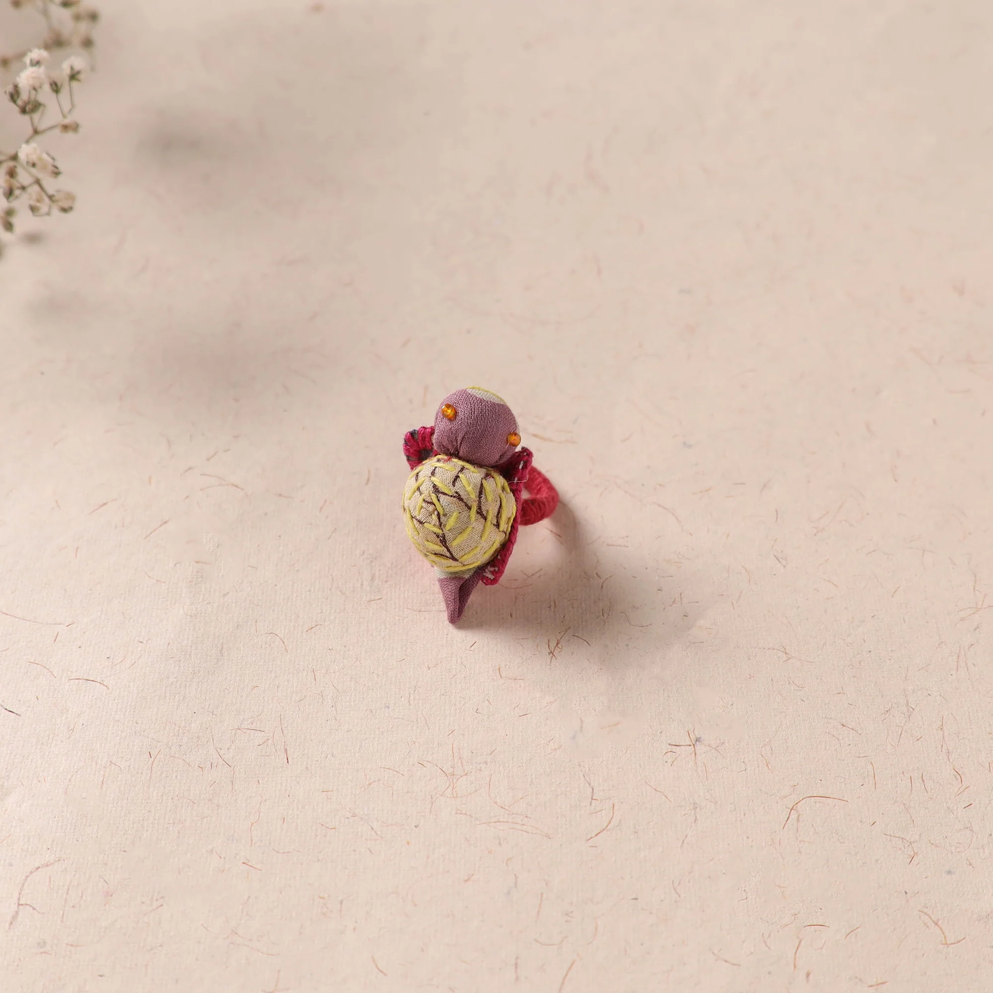 Tortoise - Handmade Fab Artwork Ring 11