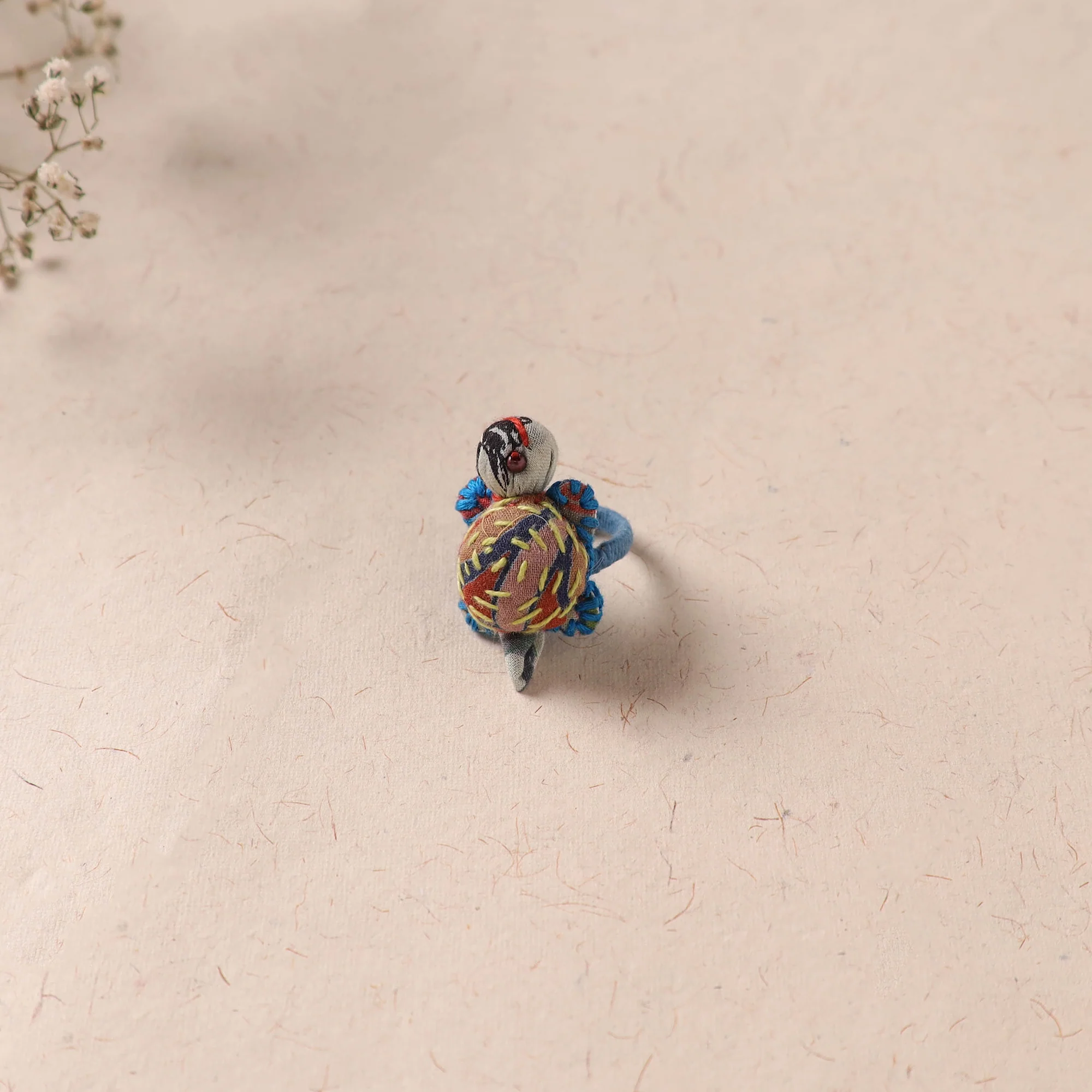 Tortoise - Handmade Fab Artwork Ring 24