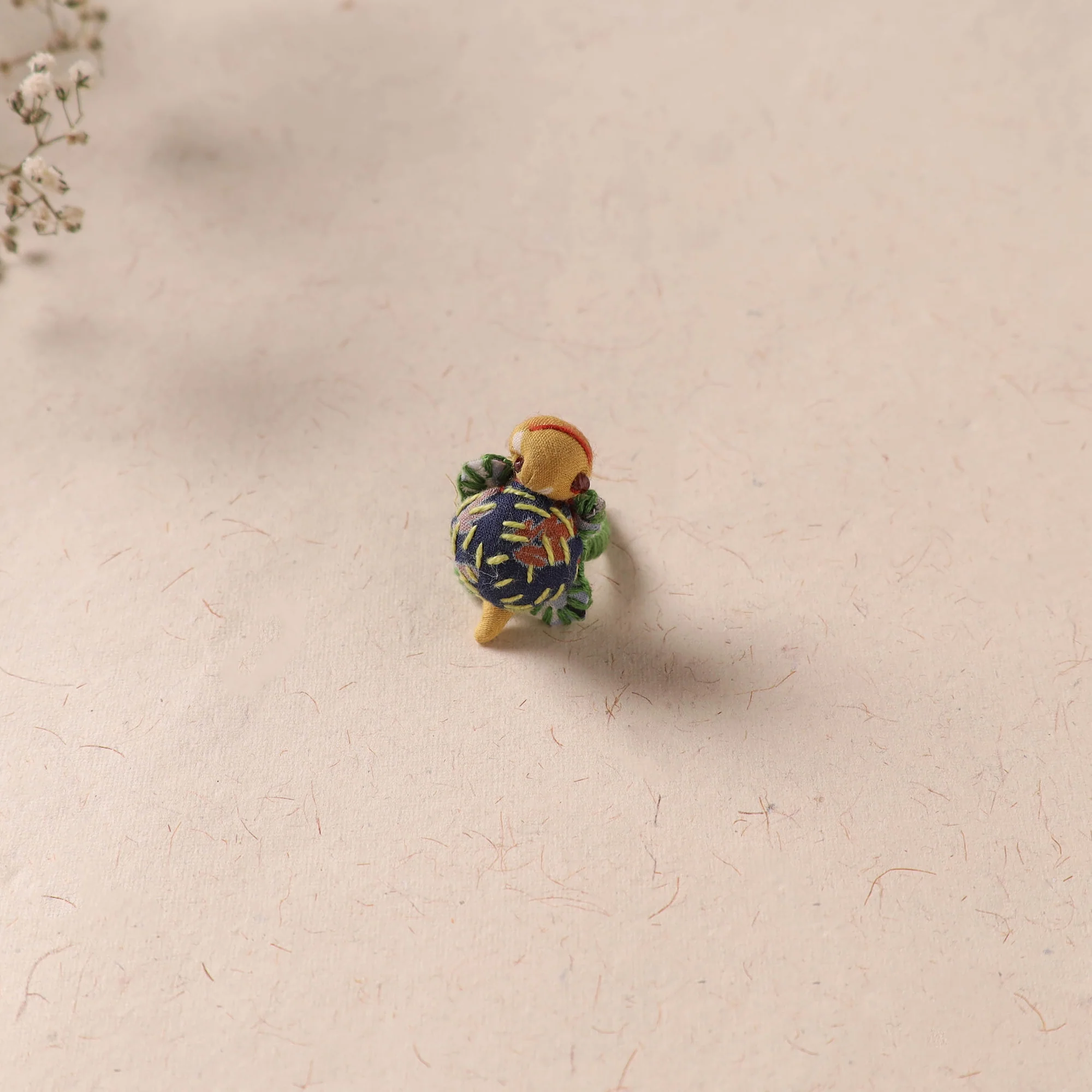 Tortoise - Handmade Fab Artwork Ring 25