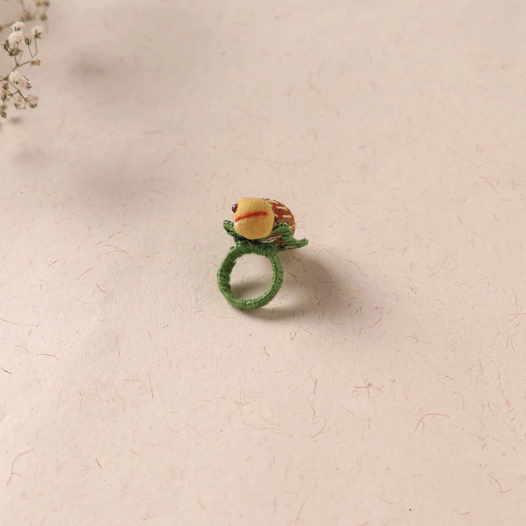Tortoise - Handmade Fab Artwork Ring 26 - Image 3