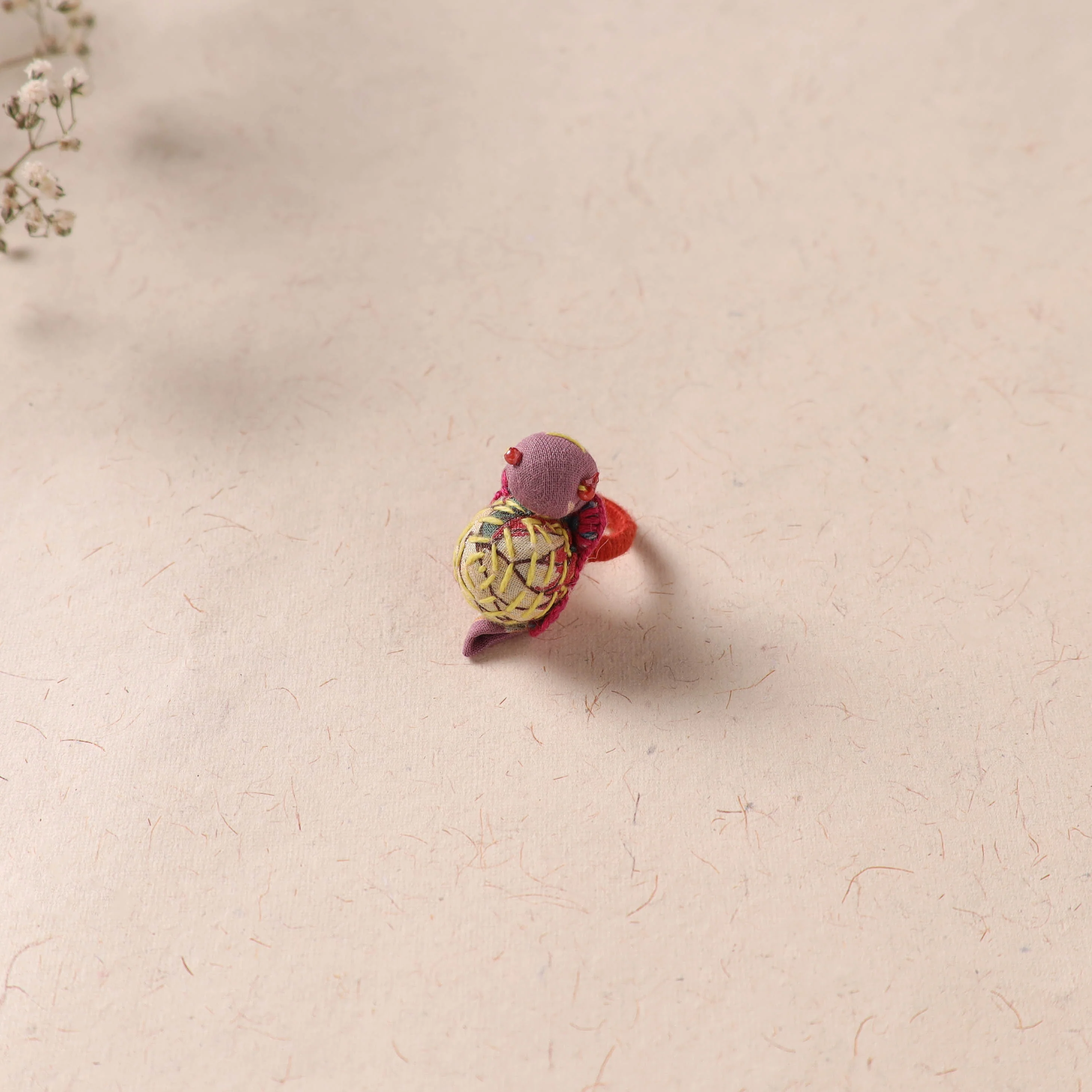 Tortoise - Handmade Fab Artwork Ring 38