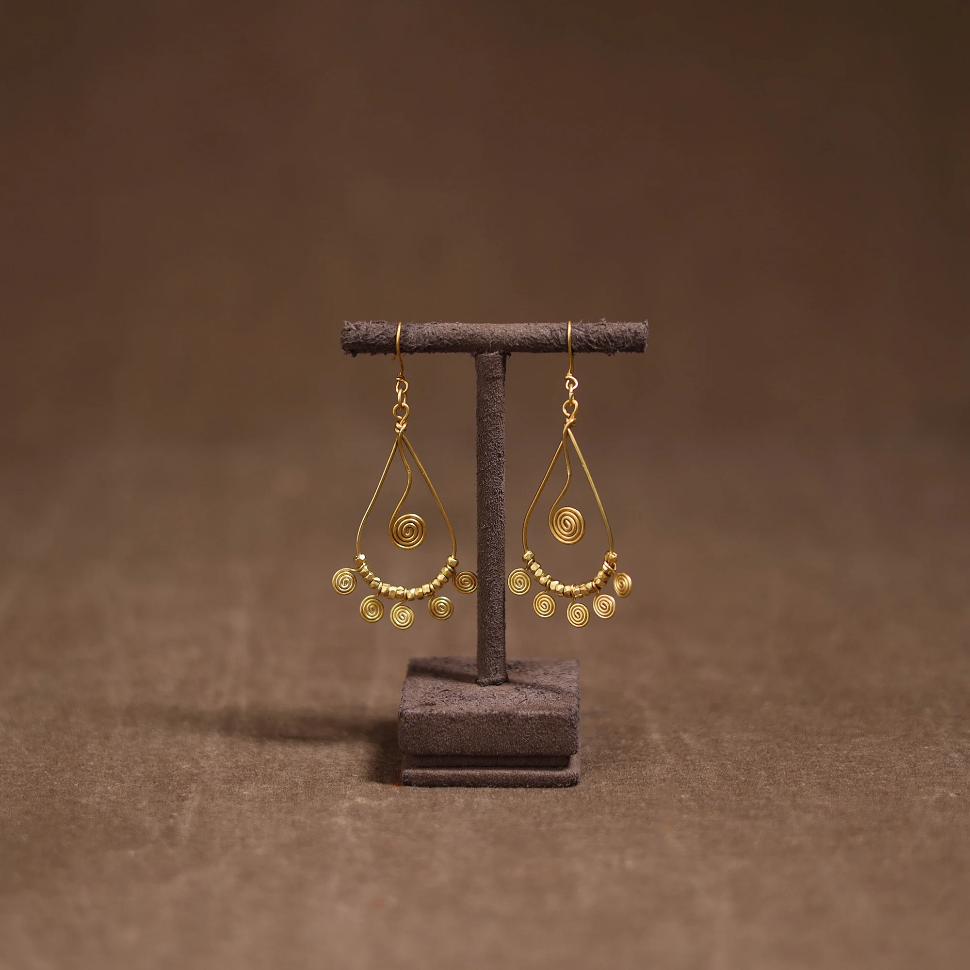 Tribal Odisha Dokra Handmade Earrings 124