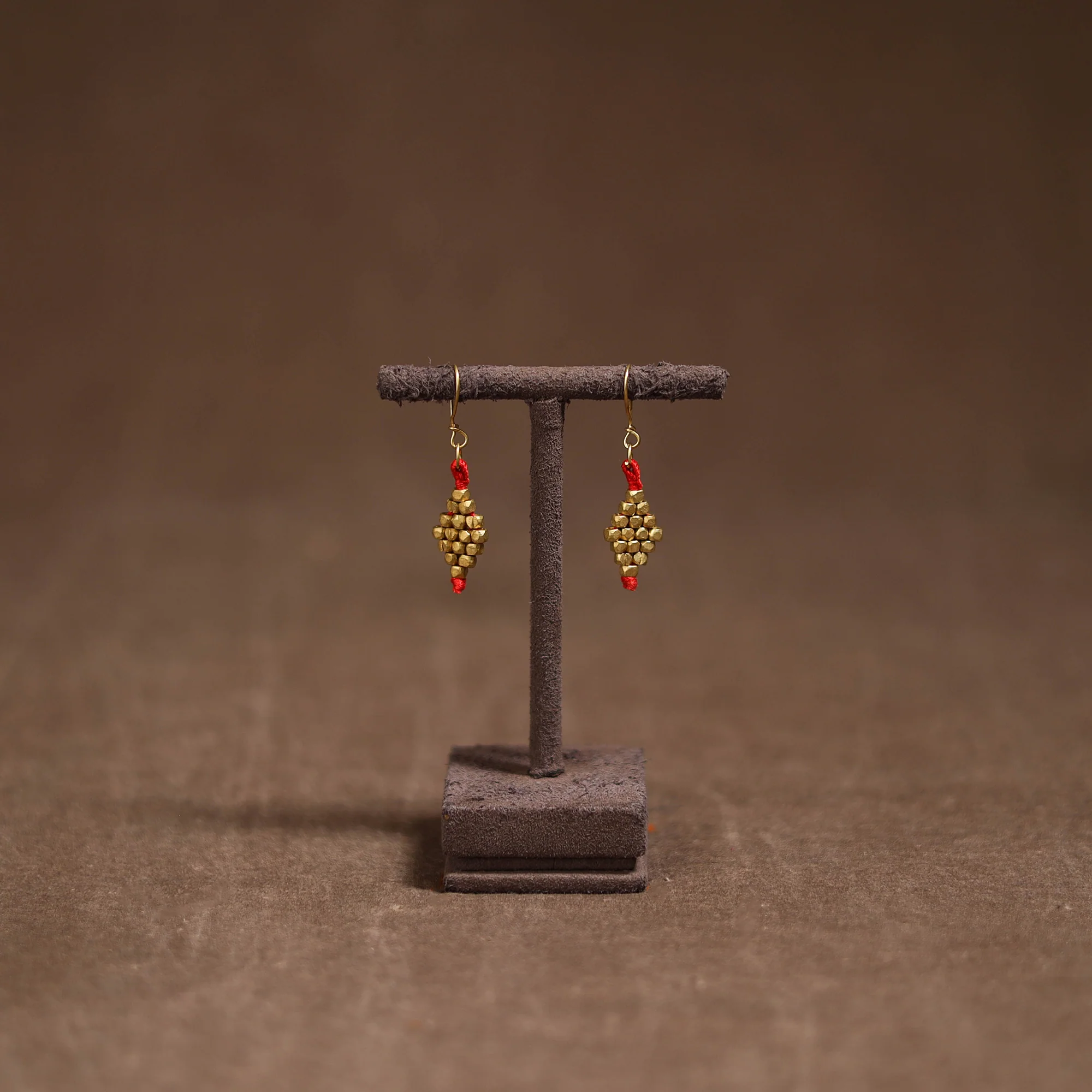 Tribal Odisha Dokra Threadwork Handmade Earrings 79