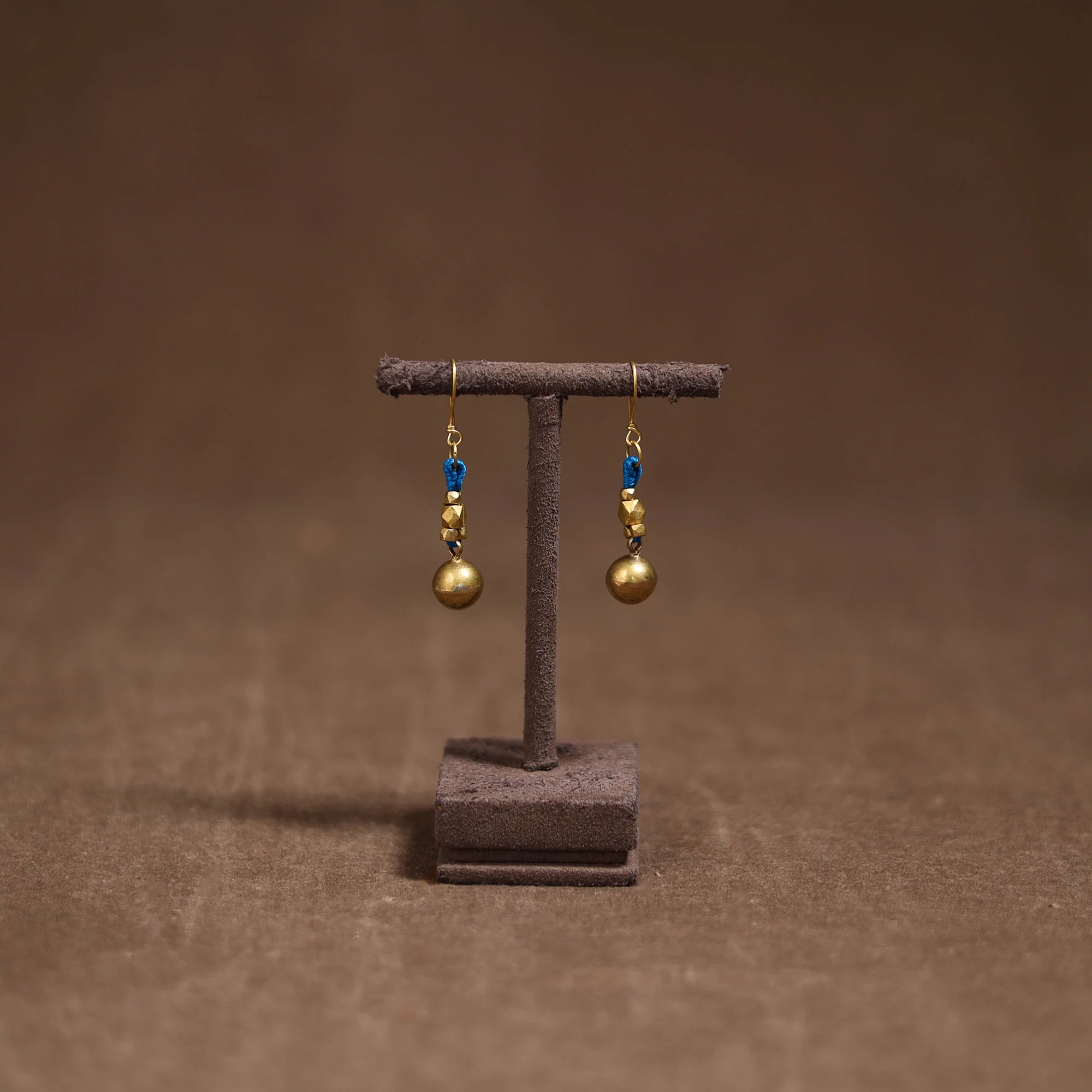 Tribal Odisha Dokra Threadwork Handmade Earrings 97